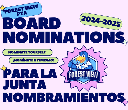 Come Join the PTA Board! ¡Únete a la Junta del PTA!