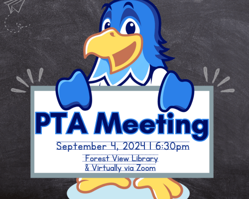 PTA Meeting Announcement.
