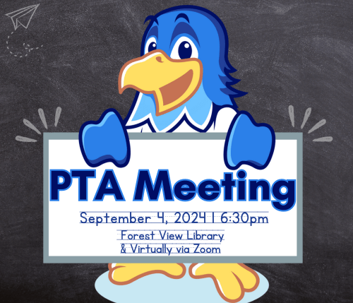 PTA Meeting Announcement.
