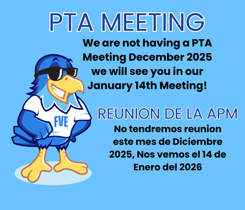 PTA Meeting | Reunión de la&nbsp;PTA